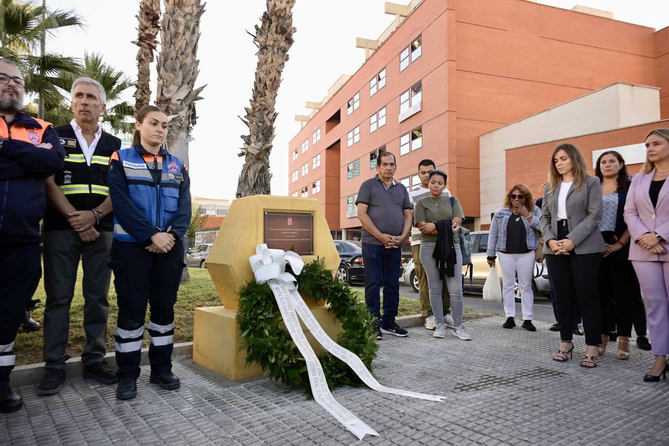 Homenaje a las víctimas de la tragedia de Atalayas, en imágenes