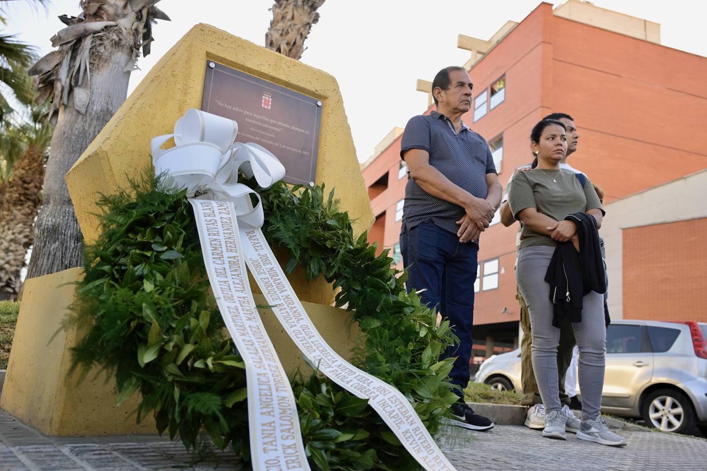 Homenaje a las víctimas de la tragedia de Atalayas, en imágenes