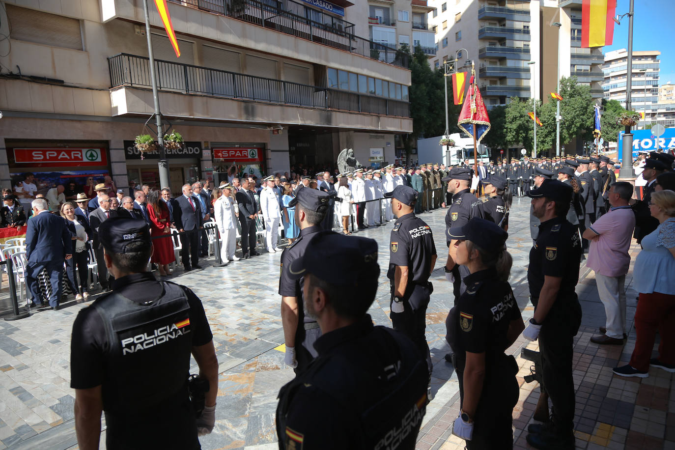 Acto del patrón de la Policía Nacional en Cartagena, en imágenes