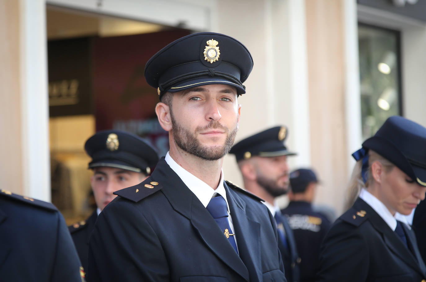 Acto del patrón de la Policía Nacional en Cartagena, en imágenes