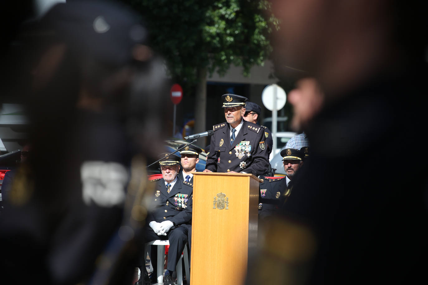 Acto del patrón de la Policía Nacional en Cartagena, en imágenes