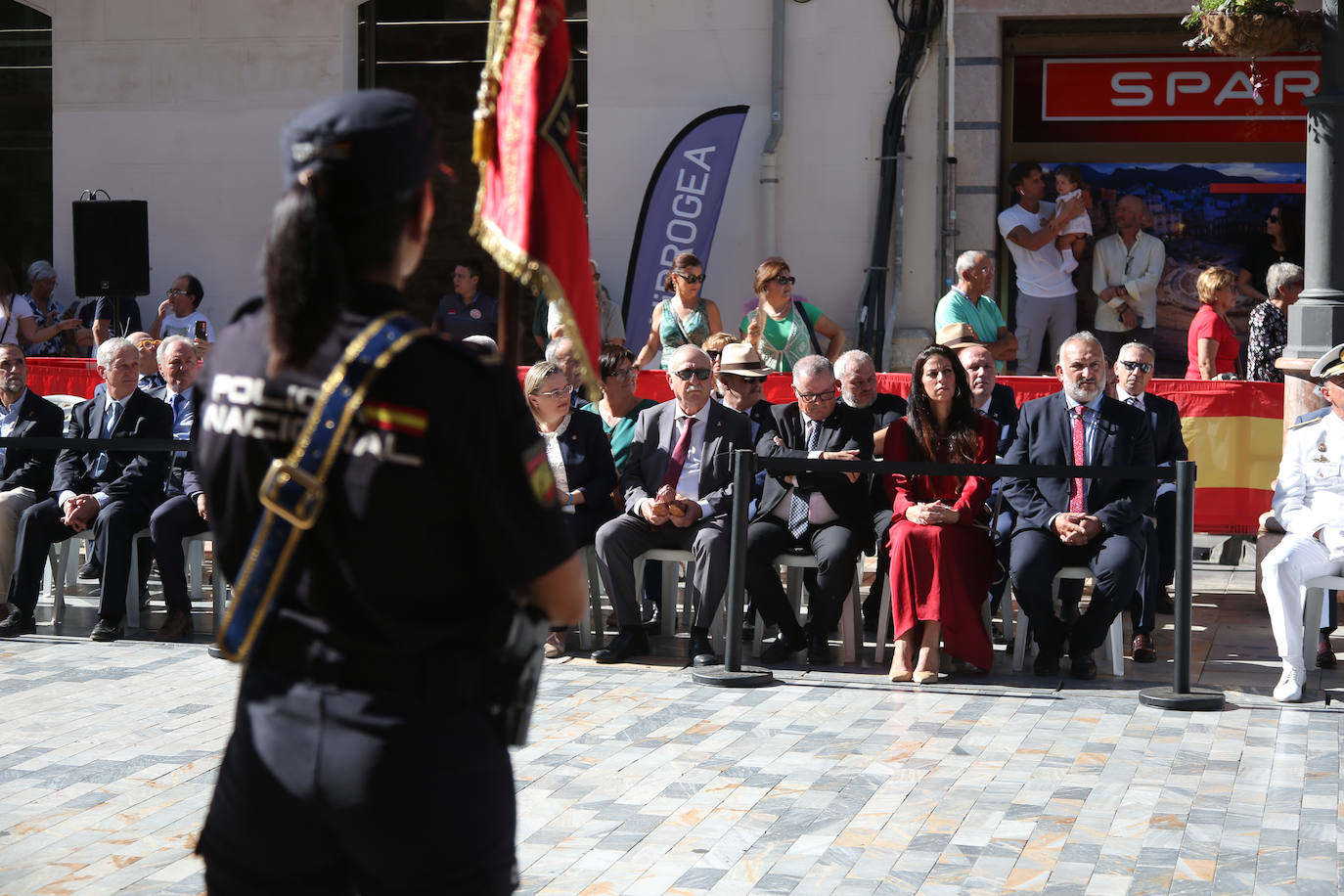 Acto del patrón de la Policía Nacional en Cartagena, en imágenes