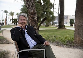 Lorenzo de' Medici ayer en Cartagena, donde presentó el 'thriller' histórico 'El florentino'.