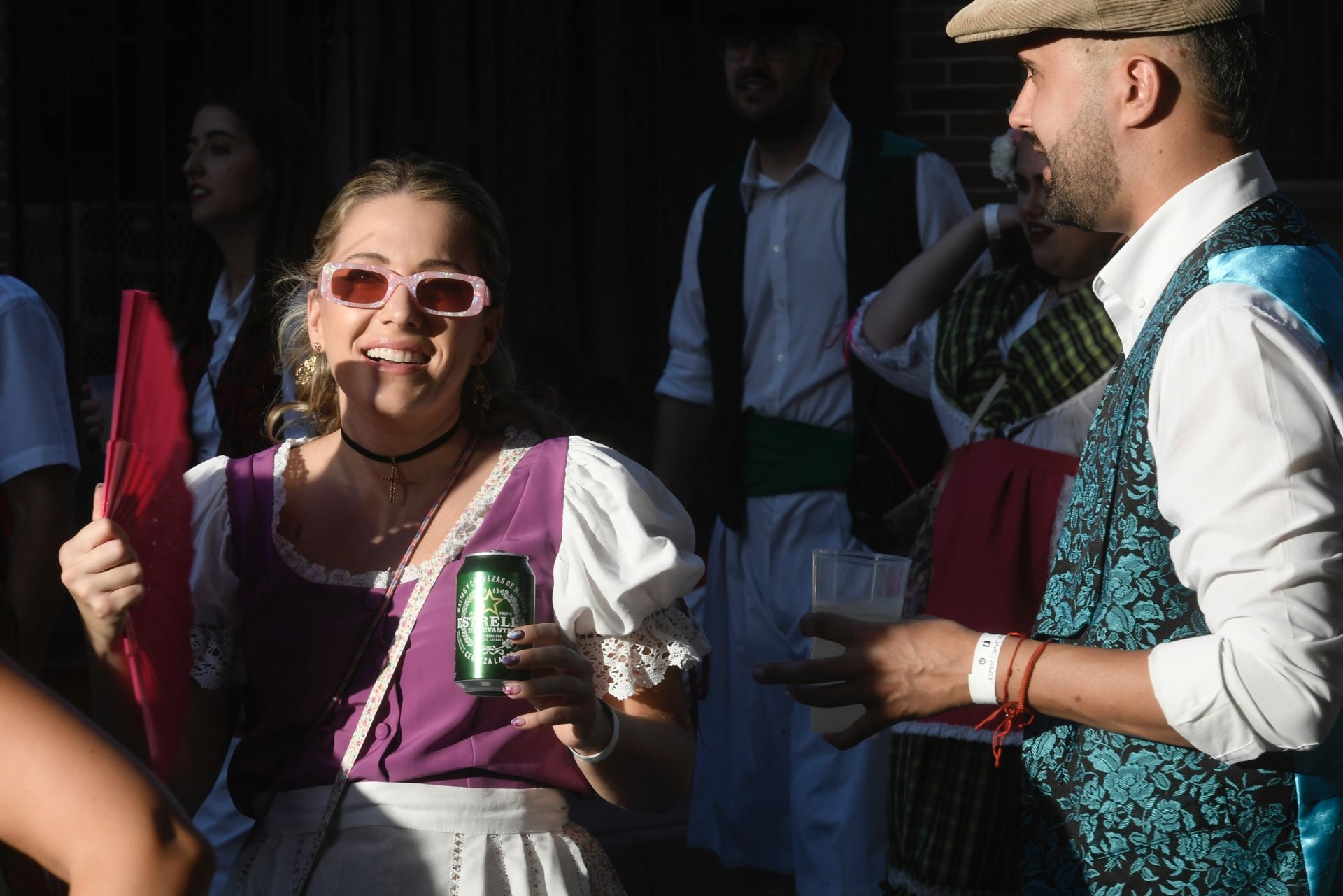 Más de medio centenar de carrozas desfilan en el Bando de la Huerta de Santomera