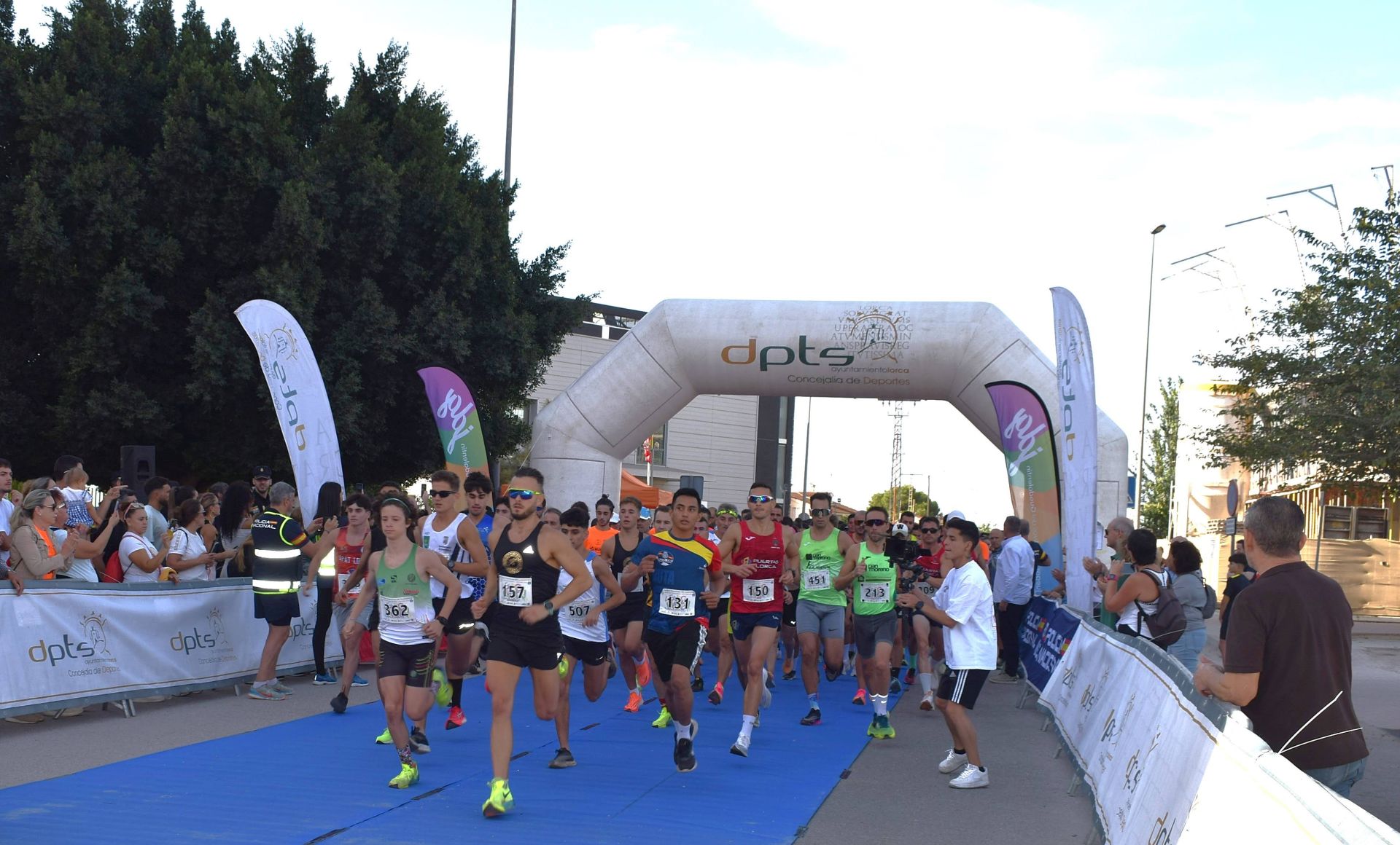 La carrera &#039;Run for Parkinson&#039;s&#039; de los Juegos Deportivos del Guadalentín, en imágenes