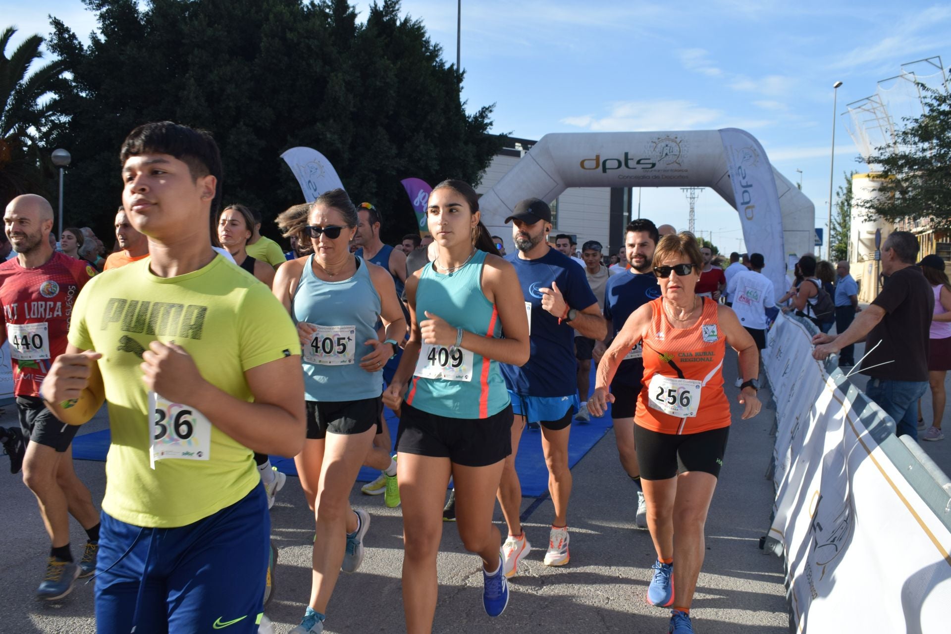 La carrera &#039;Run for Parkinson&#039;s&#039; de los Juegos Deportivos del Guadalentín, en imágenes