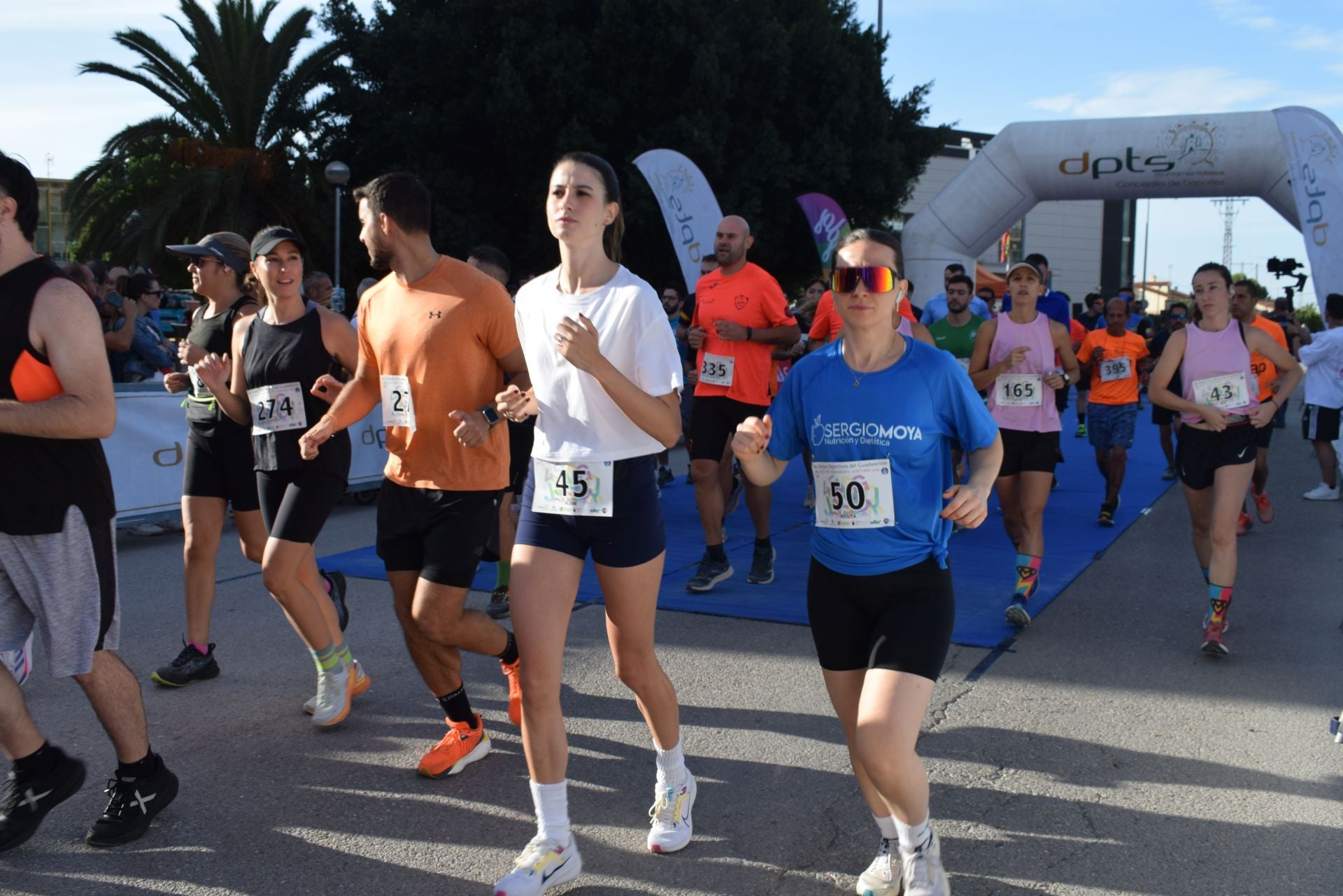 La carrera &#039;Run for Parkinson&#039;s&#039; de los Juegos Deportivos del Guadalentín, en imágenes