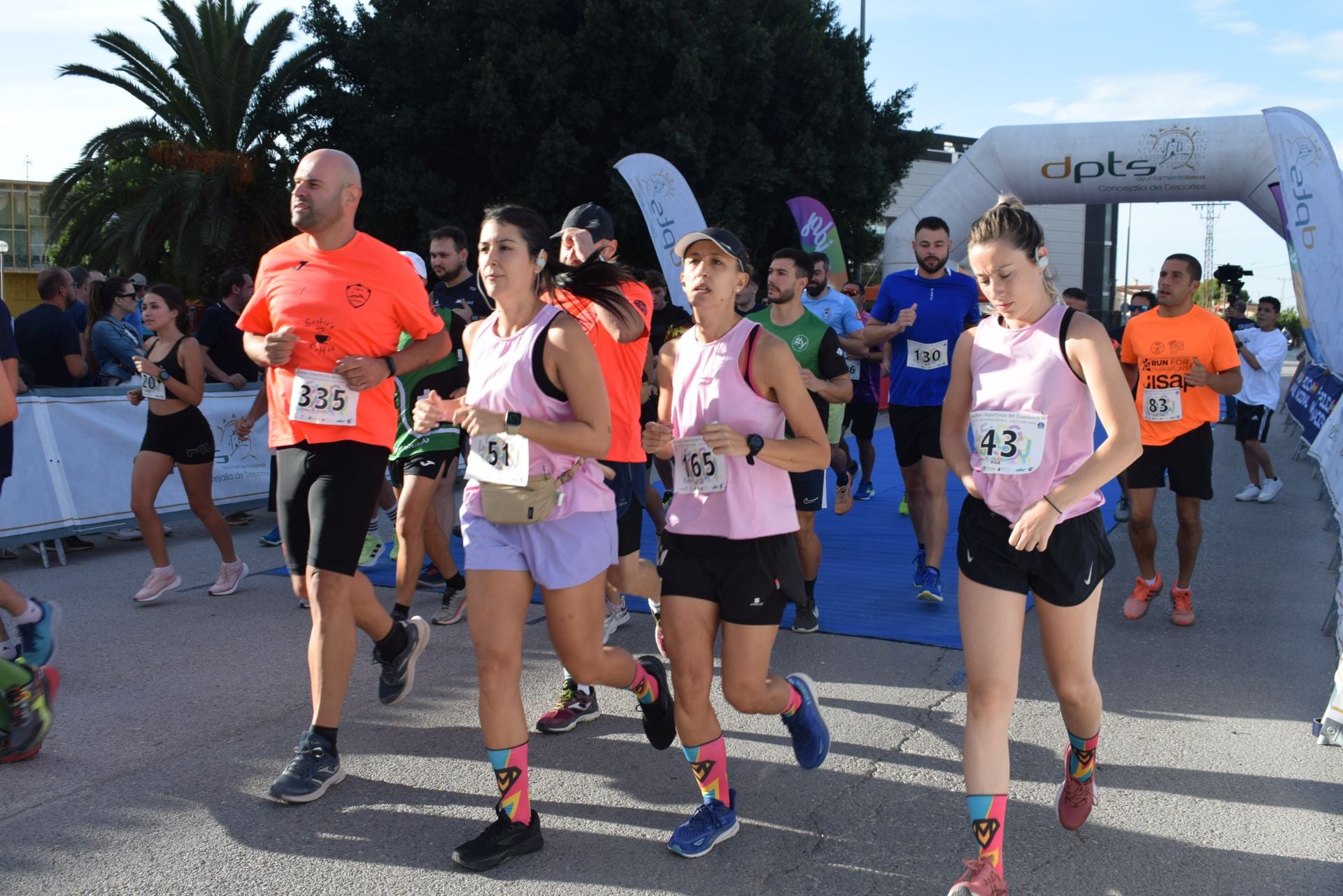 La carrera &#039;Run for Parkinson&#039;s&#039; de los Juegos Deportivos del Guadalentín, en imágenes