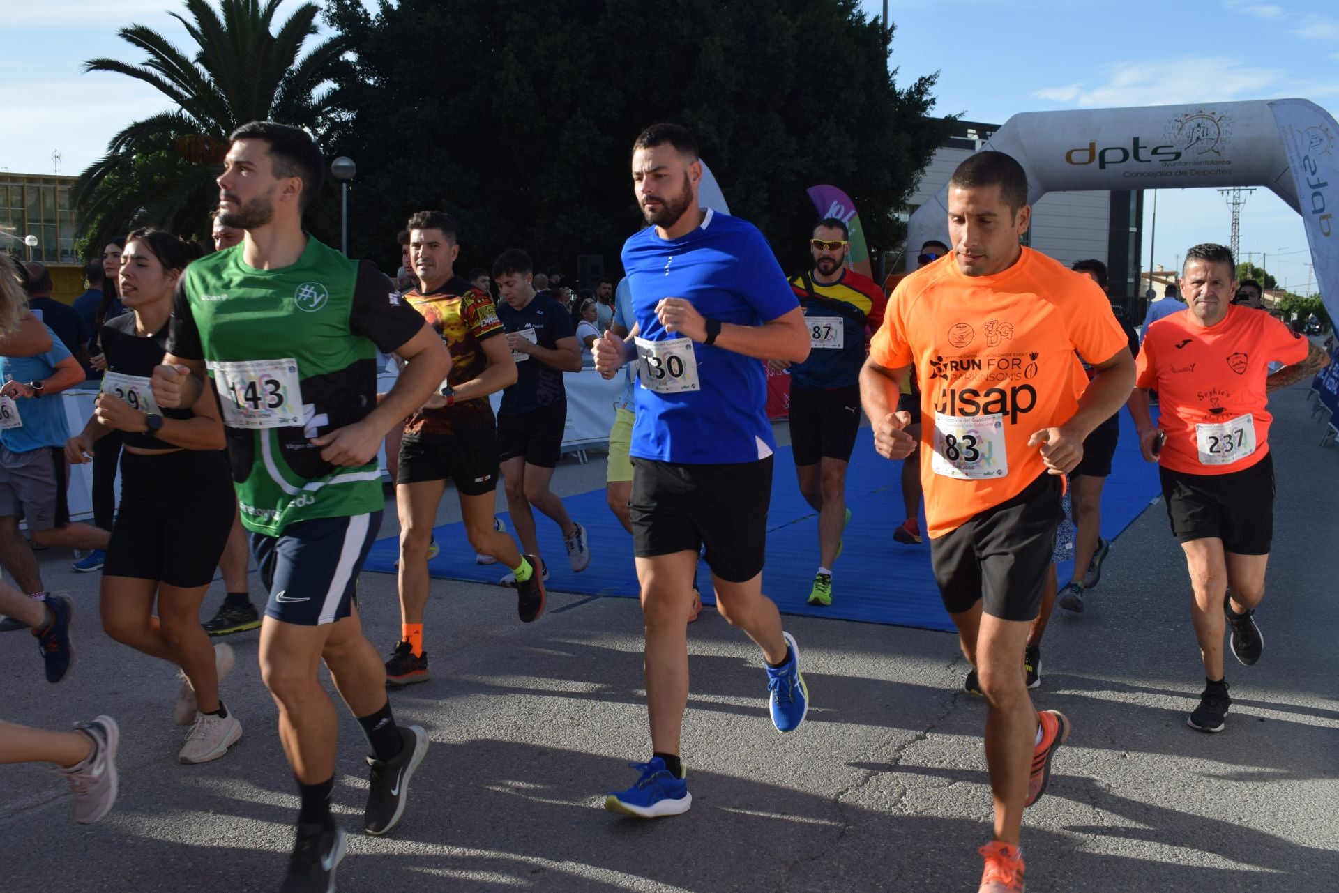 La carrera &#039;Run for Parkinson&#039;s&#039; de los Juegos Deportivos del Guadalentín, en imágenes