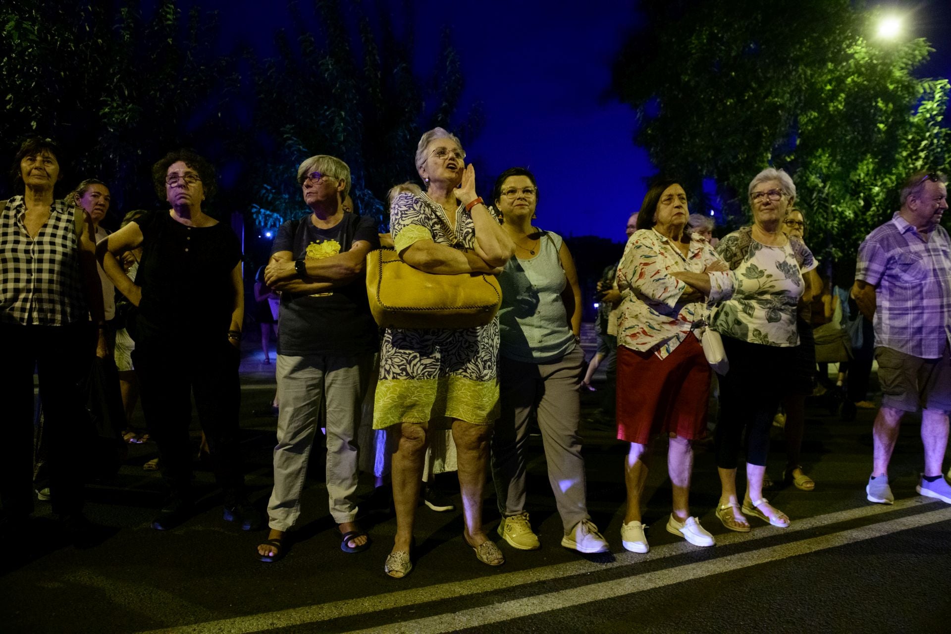 Las imágenes de la protesta ante el Palacio de Justicia de Murcia