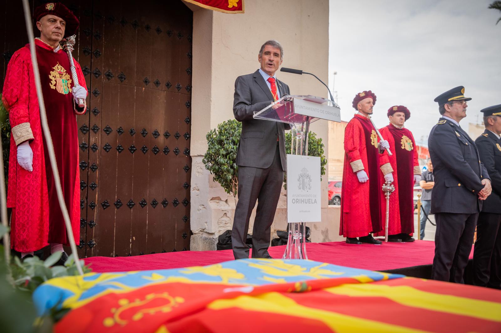 Las imágenes de la celebración del día de la Comunidad Valenciana en Orihuela