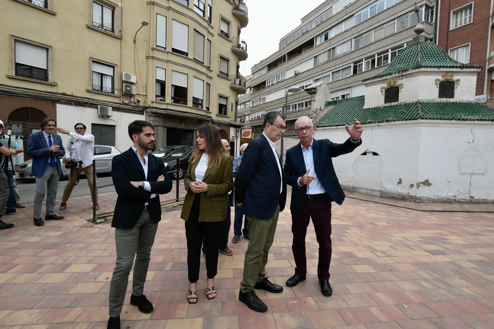 La Ermita del Salitre de Murcia reabre sus puertas para ser rehabilitada, en imágenes