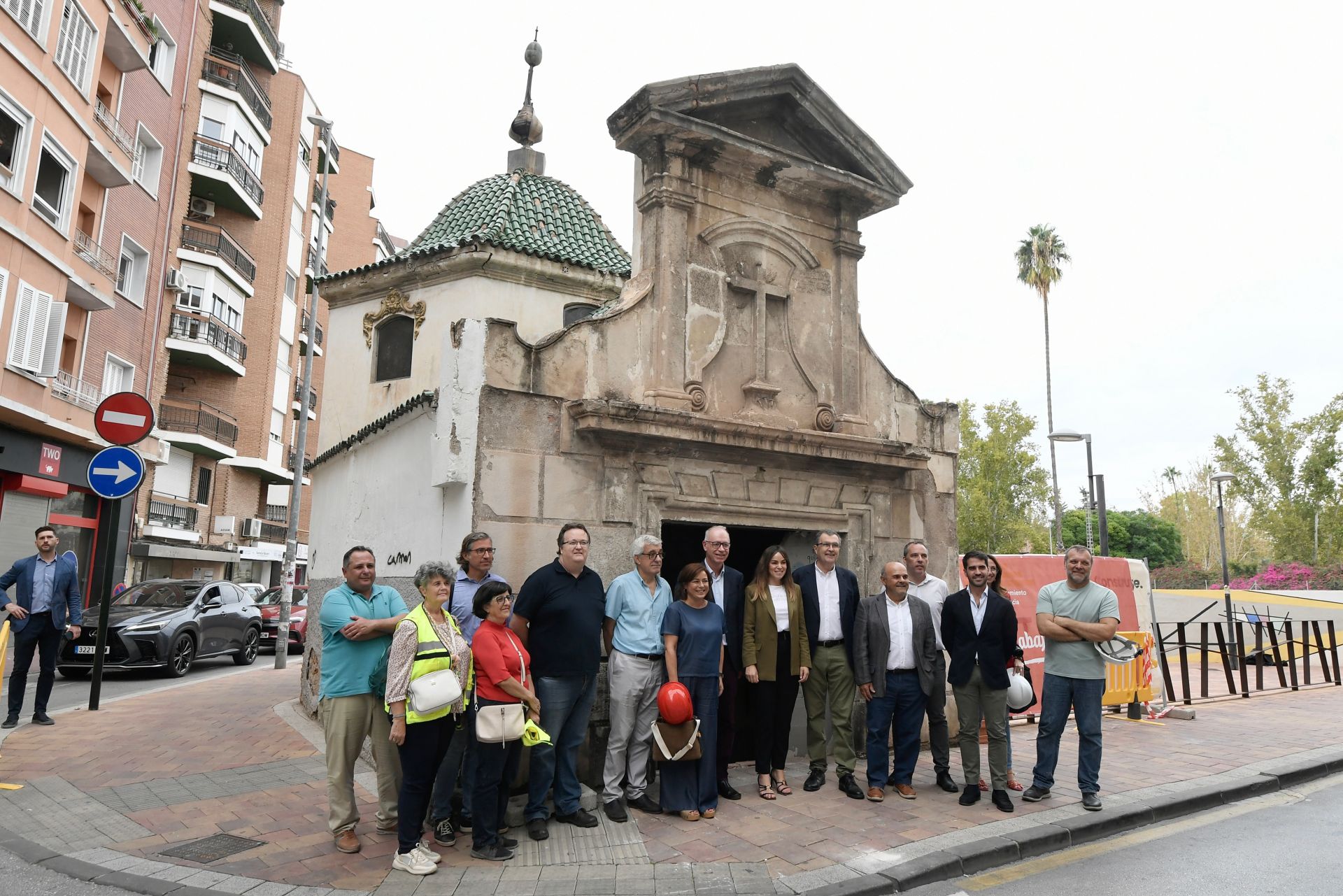 La Ermita del Salitre de Murcia reabre sus puertas para ser rehabilitada, en imágenes