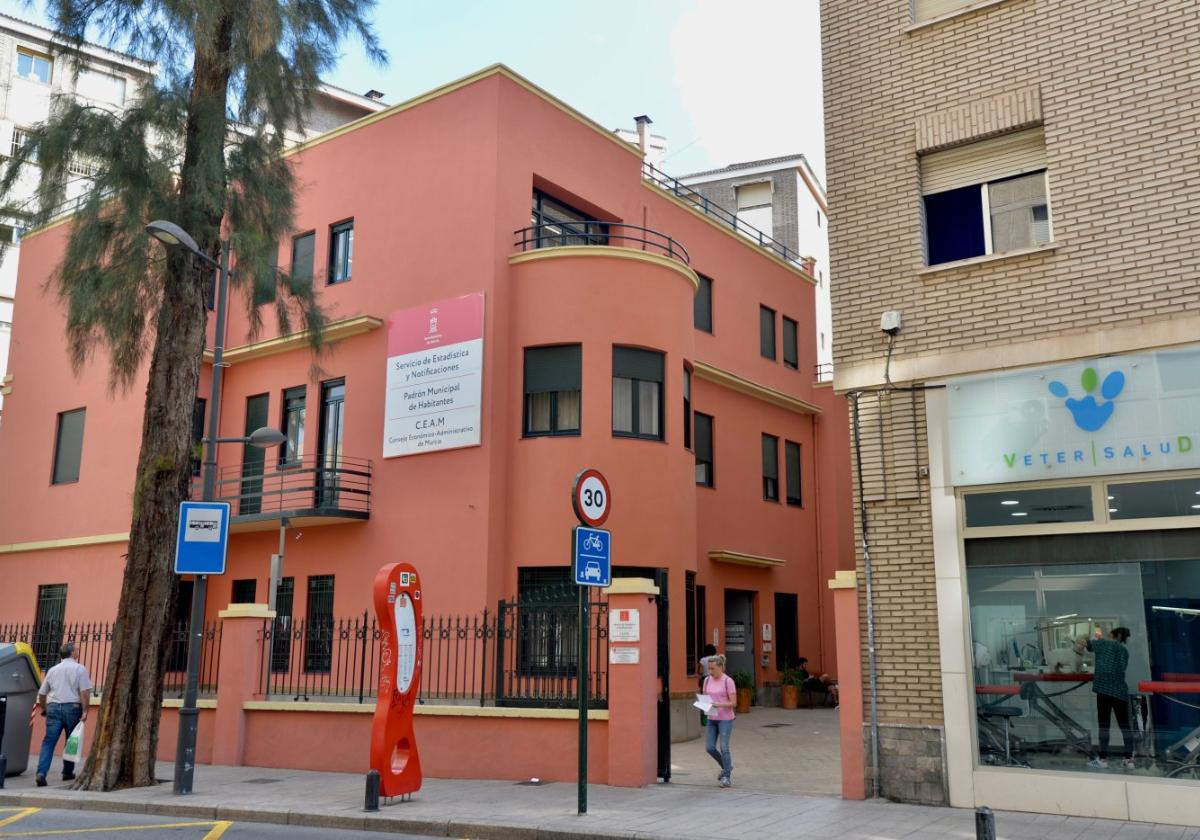 Sede del Servicio de Estadística, en la calle Puerta Nueva.