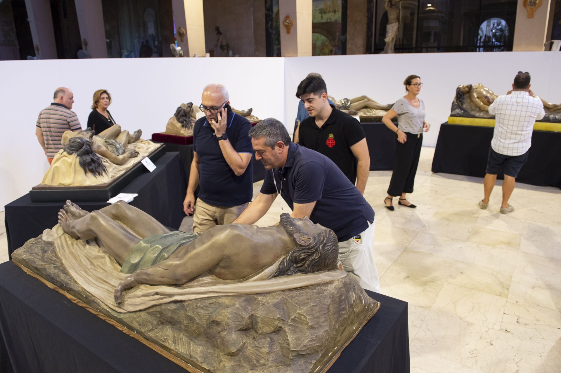 &#039;Los yacentes de Planes&#039; ya se pueden visitar en Alcantarilla