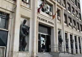 Fachada del Palacio de Justicia, sede del TSJ, en una foto de archivo.