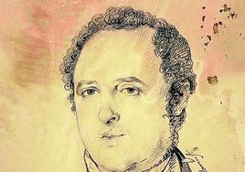 'Retrato de José María D'Estoup', por Severiano Marín López.