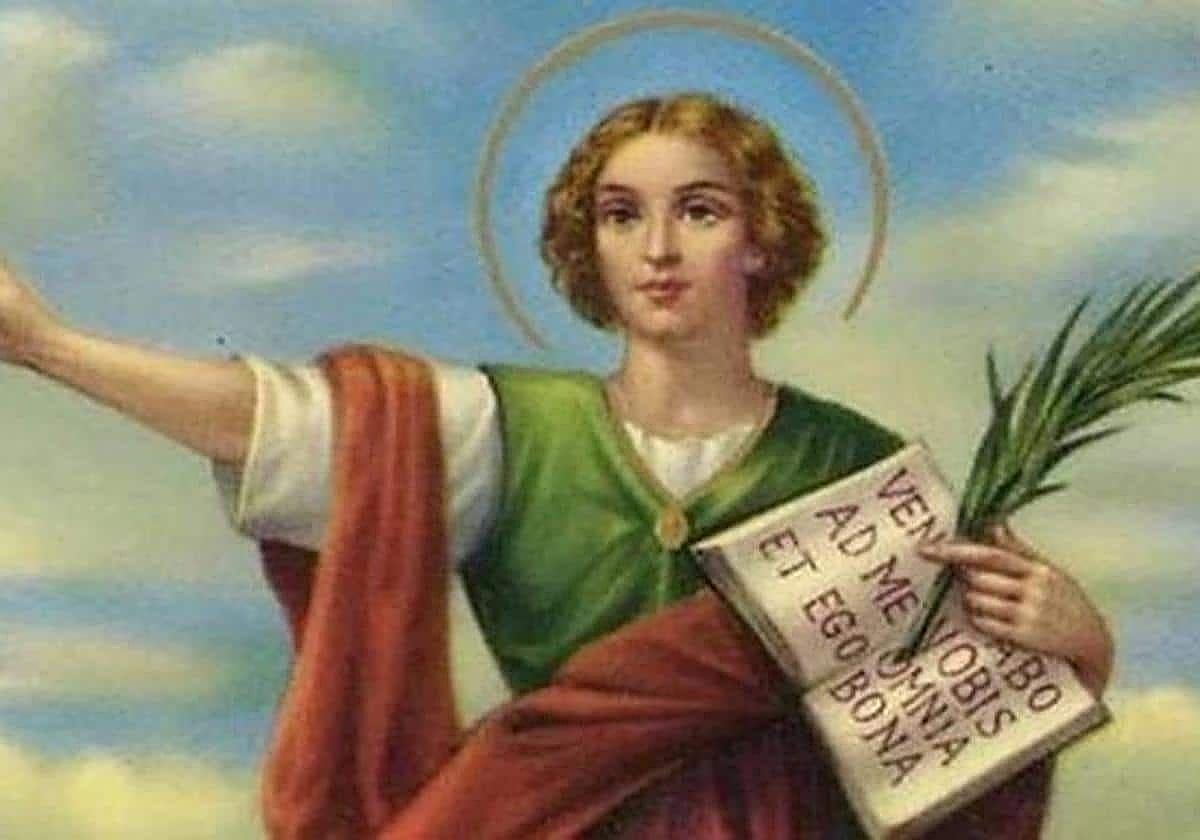 San Pancracio, santo del sorteo de la Lotería de Navidad