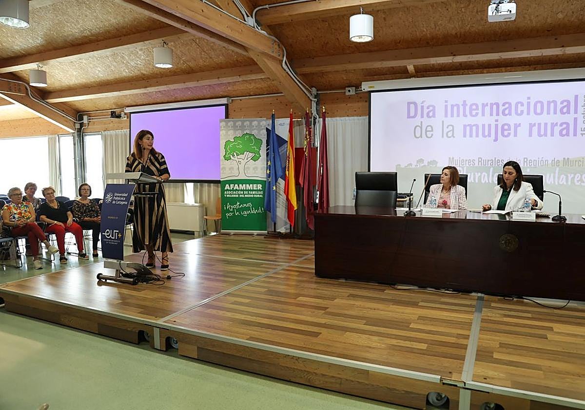 Jornada 'Mujeres rurales de la Región de Murcia, plurales y singulares'.