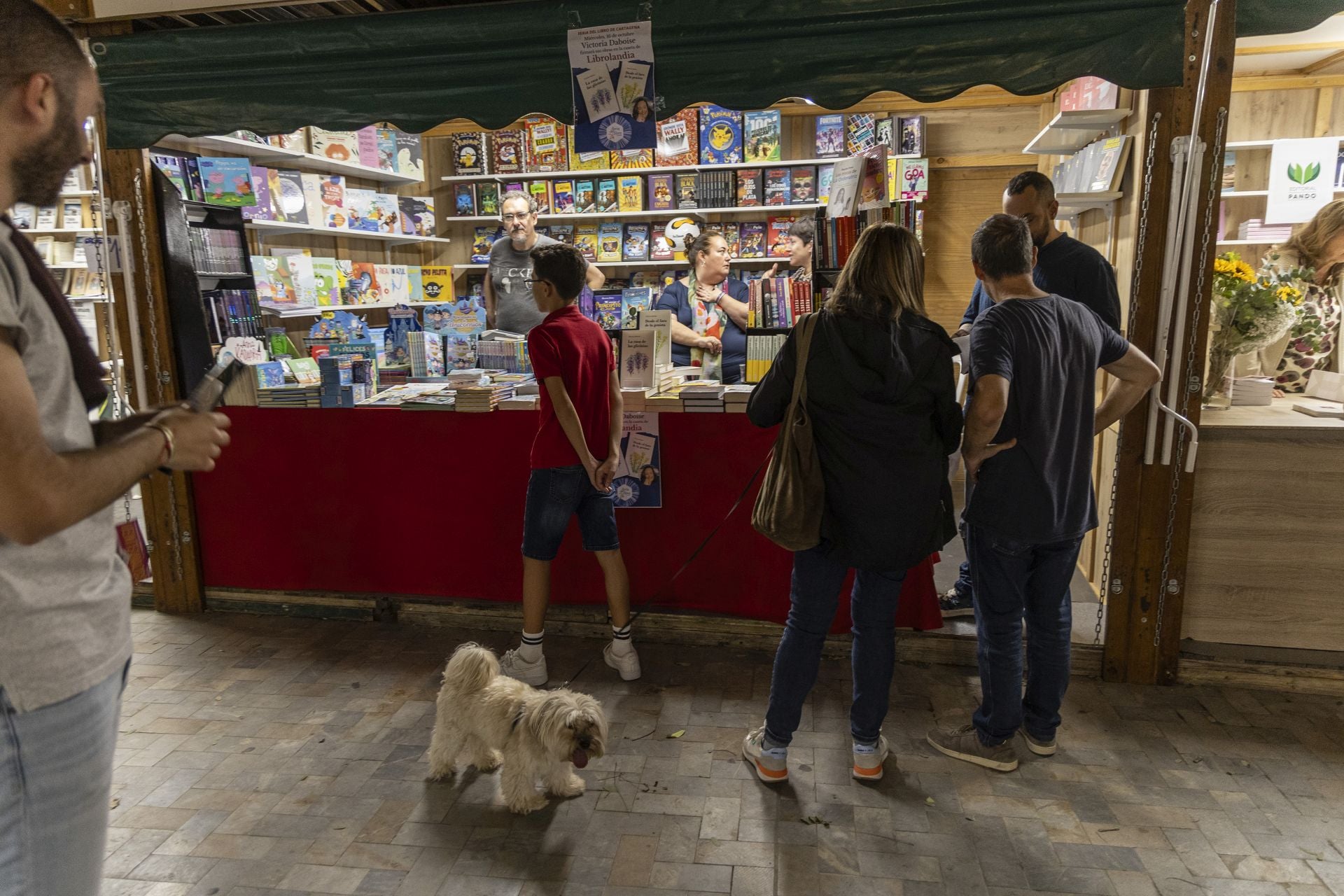 Raúl Quinto inaugura La Feria del Libro de Cartagena