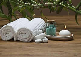 Imagen de archivo de unas toallas.