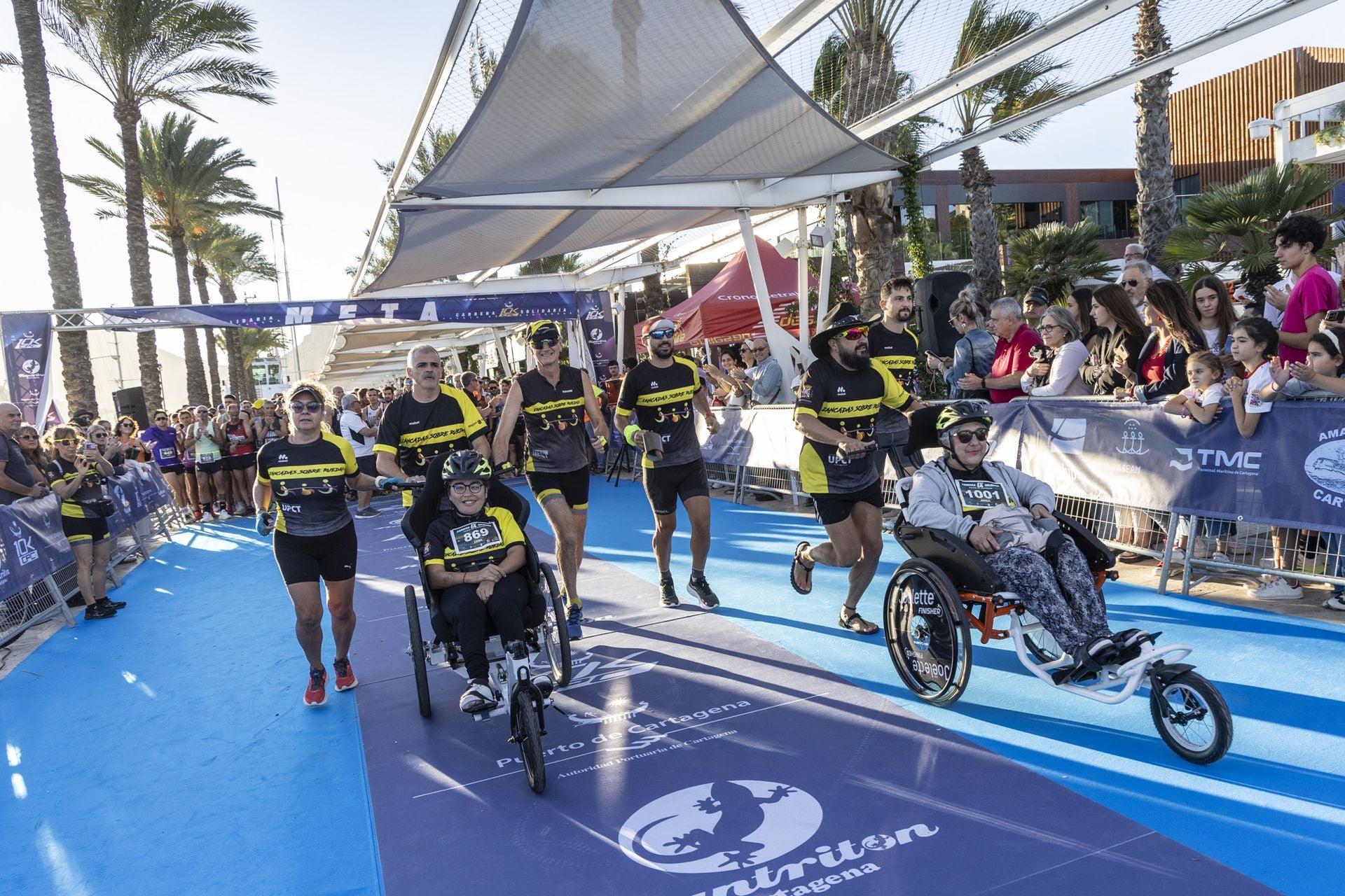 En imágenes, carrera 10K Puerto de Cartagena