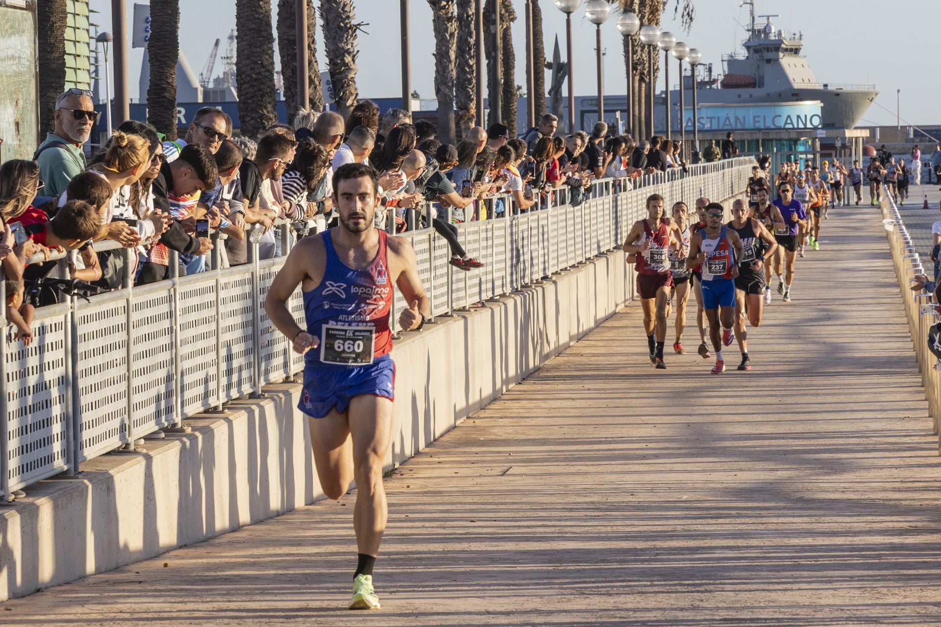 En imágenes, carrera 10K Puerto de Cartagena