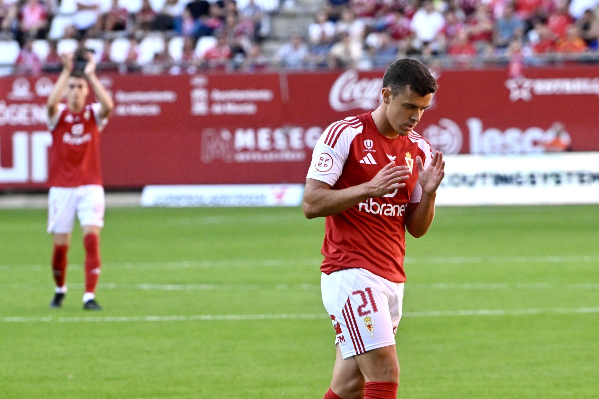 El empate del Real Murcia frente al Marbella FC, en imágenes