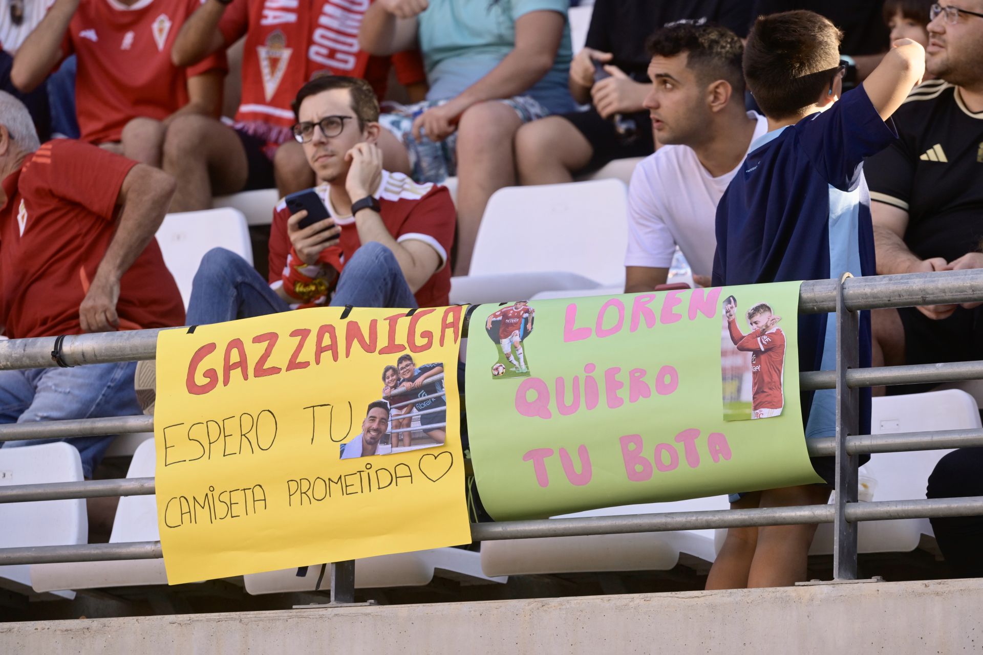 El empate del Real Murcia frente al Marbella FC, en imágenes