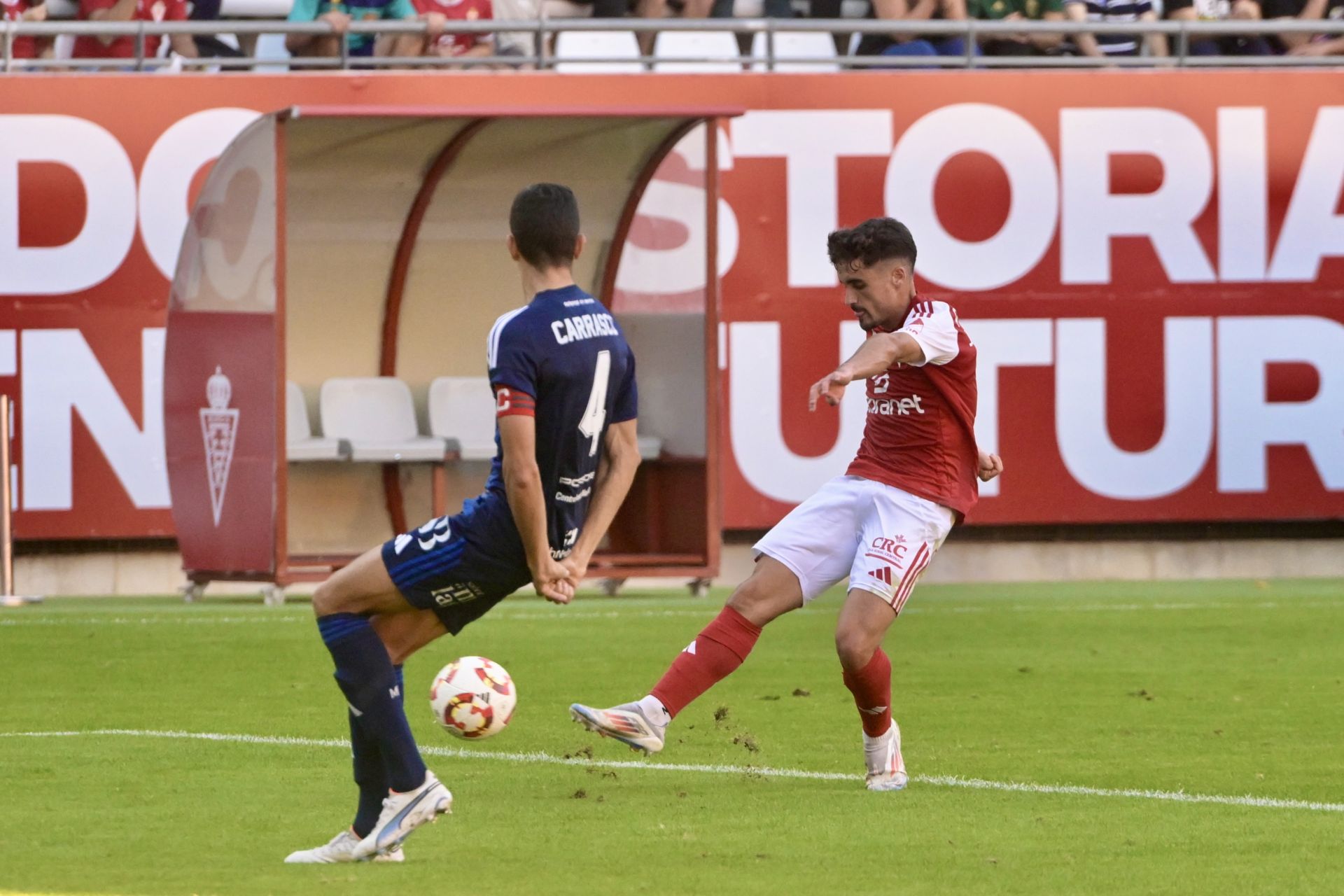 El empate del Real Murcia frente al Marbella FC, en imágenes