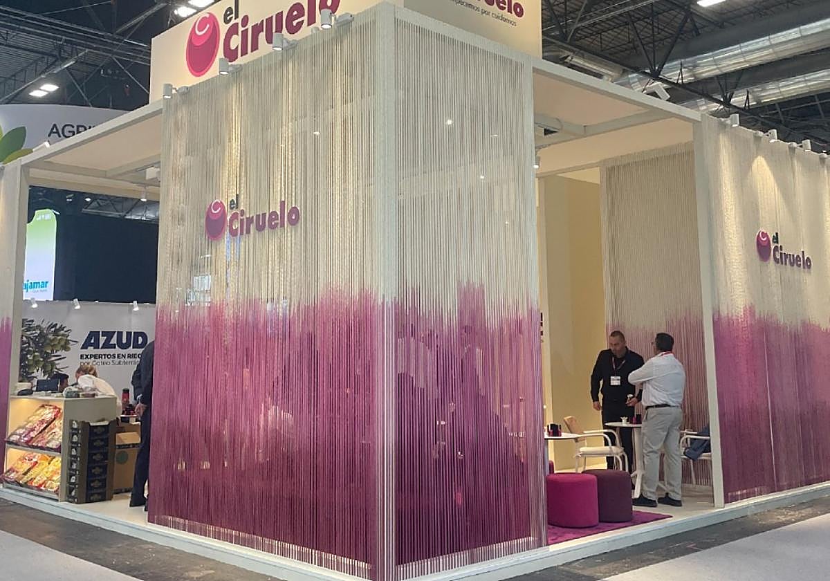 Expositor de El Ciruelo en Fruit Attraction.