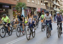 Un ciclopaseo cierra las olimpiadas lorquinas