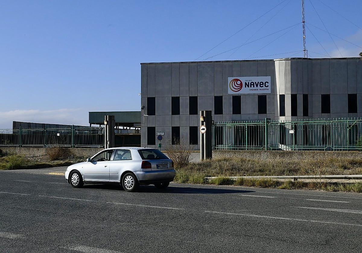 Imagen de las instalaciones de la empresa Navec Servicios Industriales en Cartagena.