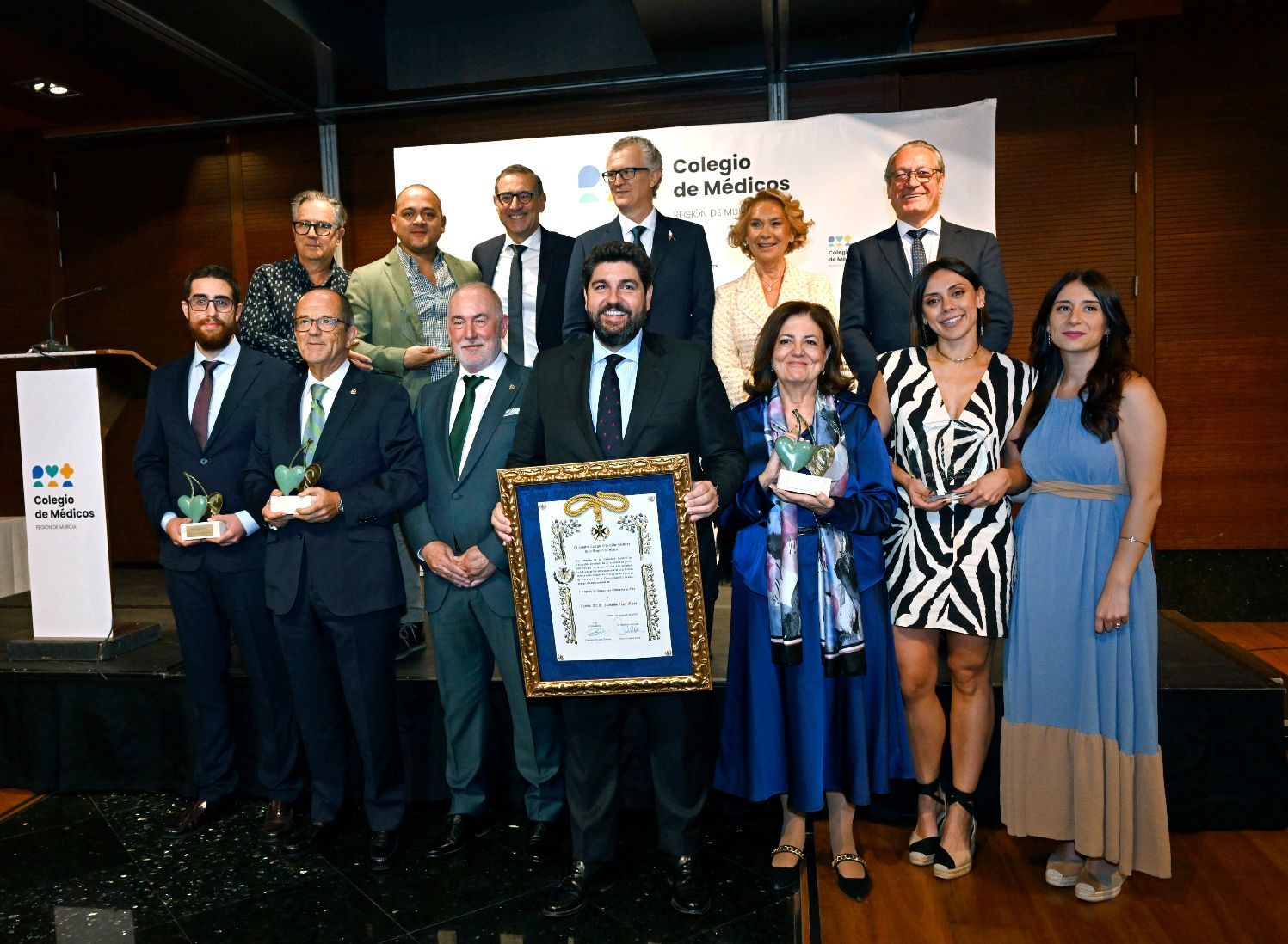 La gala anual y entrega de premios 2024 del Colegio de Médicos de la Región de Murcia