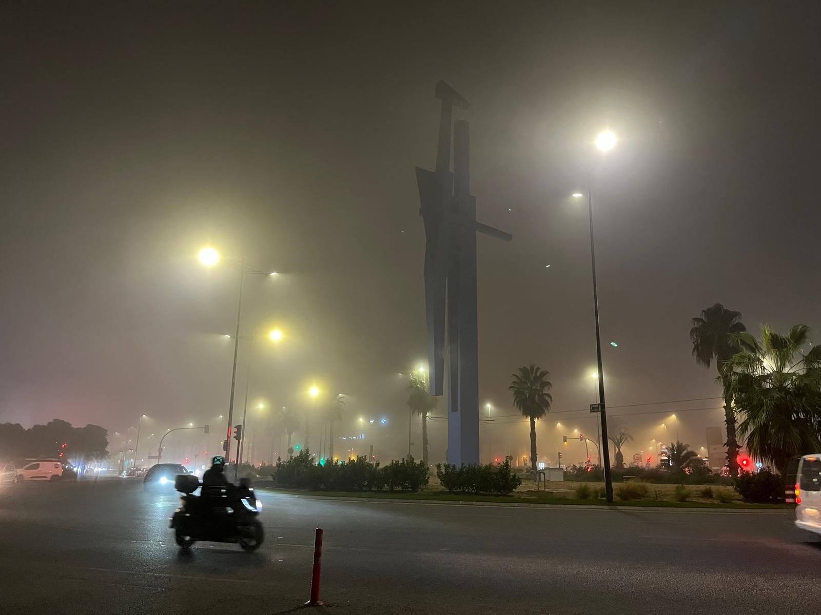 La niebla protagoniza el inicio de este viernes en Murcia
