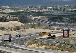 Obras del Arco Noroeste, en una foto de archivo.