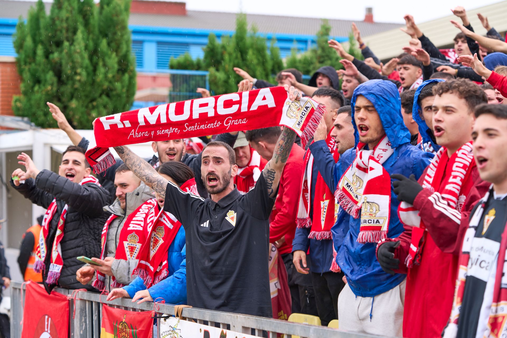 La victoria del Real Murcia frente al Villarreal B, en imágenes