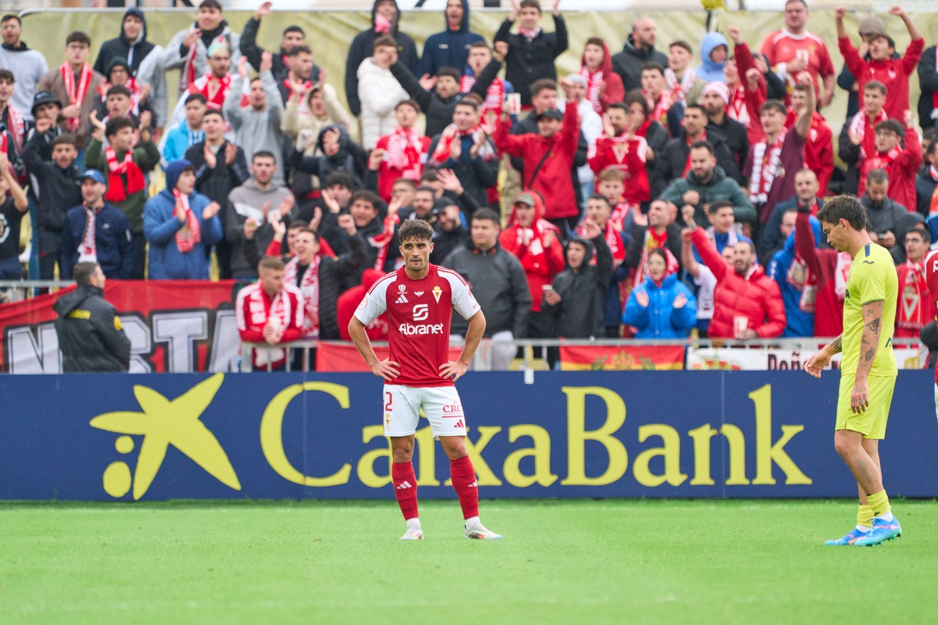 La victoria del Real Murcia frente al Villarreal B, en imágenes