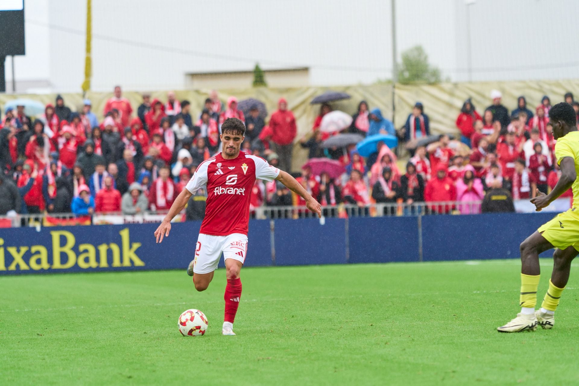 La victoria del Real Murcia frente al Villarreal B, en imágenes