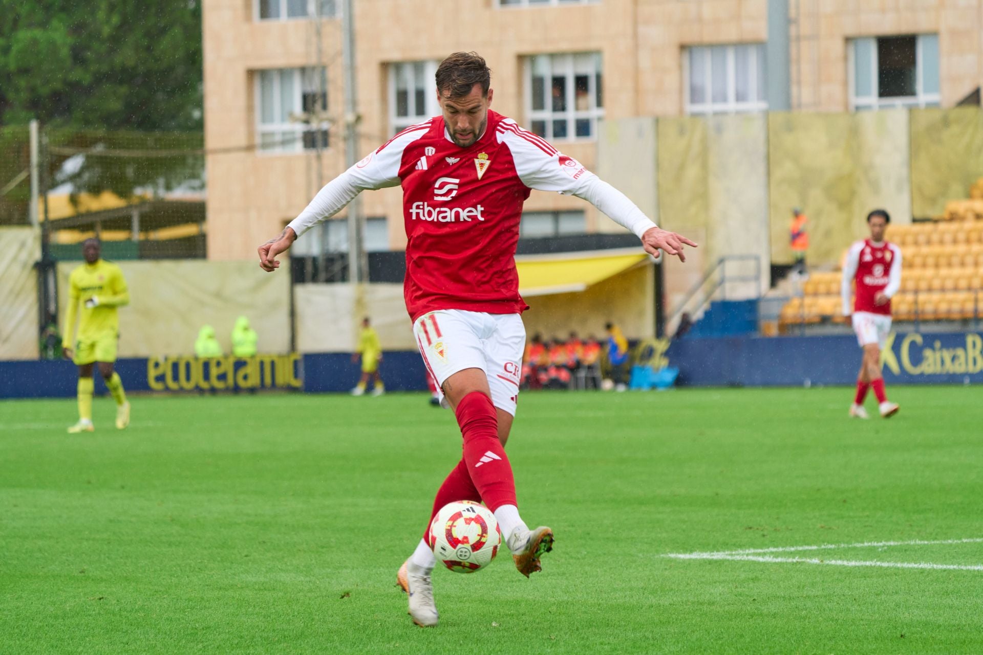 La victoria del Real Murcia frente al Villarreal B, en imágenes