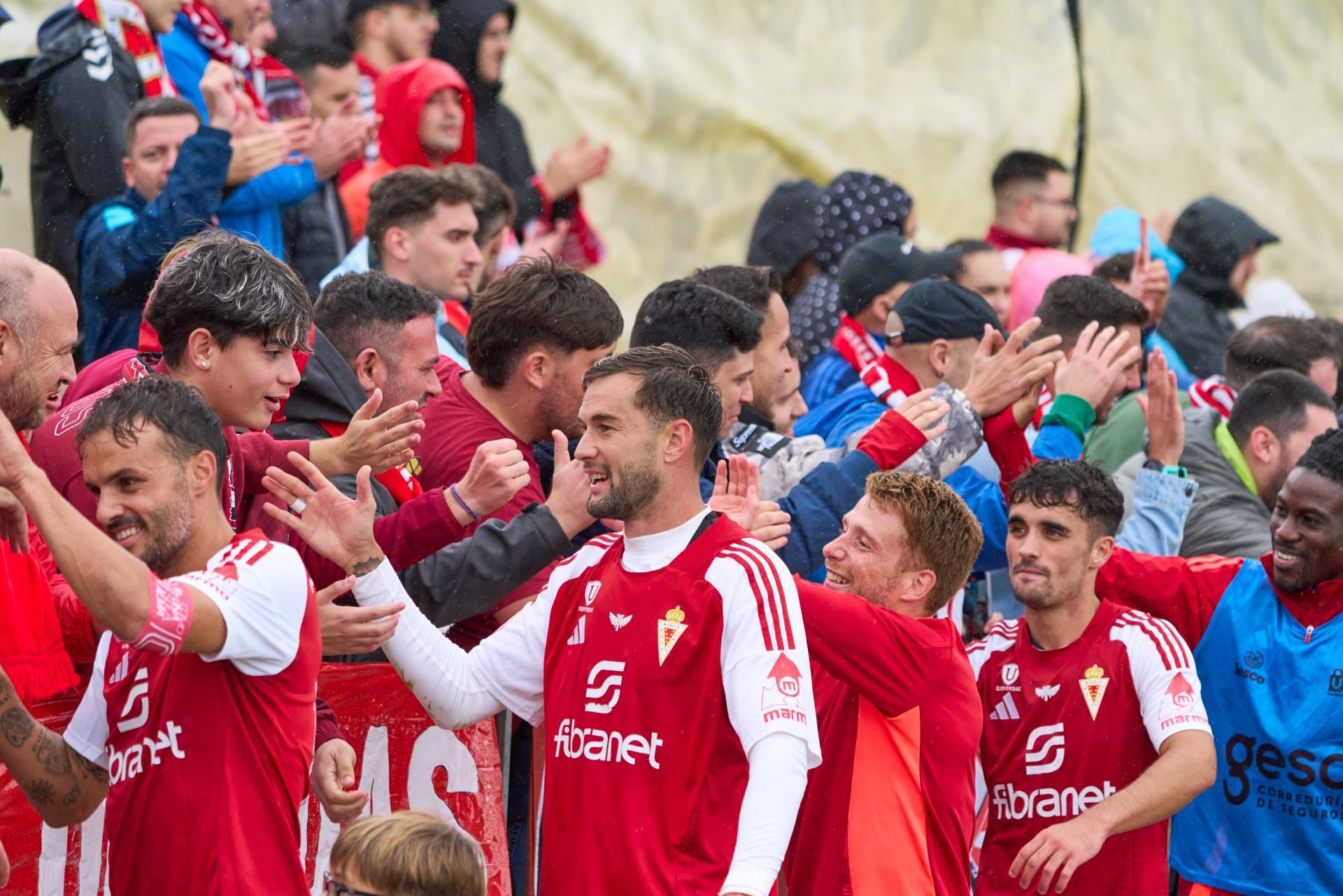 La victoria del Real Murcia frente al Villarreal B, en imágenes