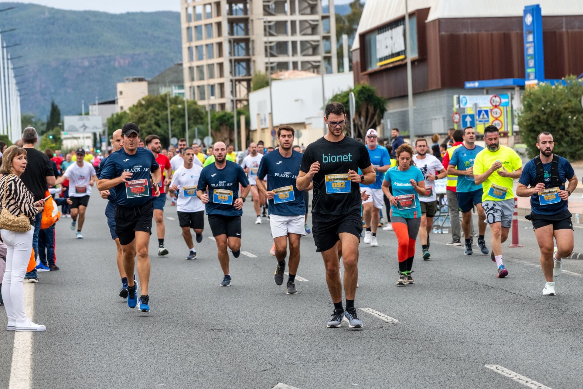 La VI Carrera de Empresas de Murcia, en imágenes