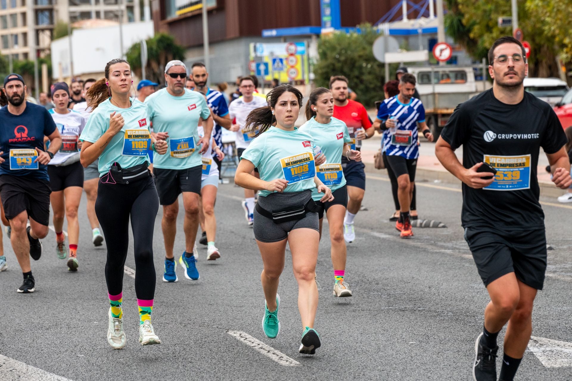 La VI Carrera de Empresas de Murcia, en imágenes