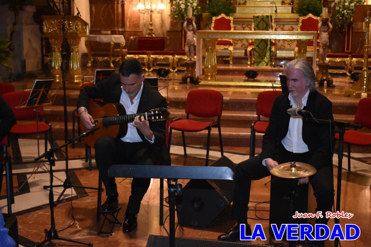 Carlos Piñana, broche de oro al Festival de Flamenco de Caravaca