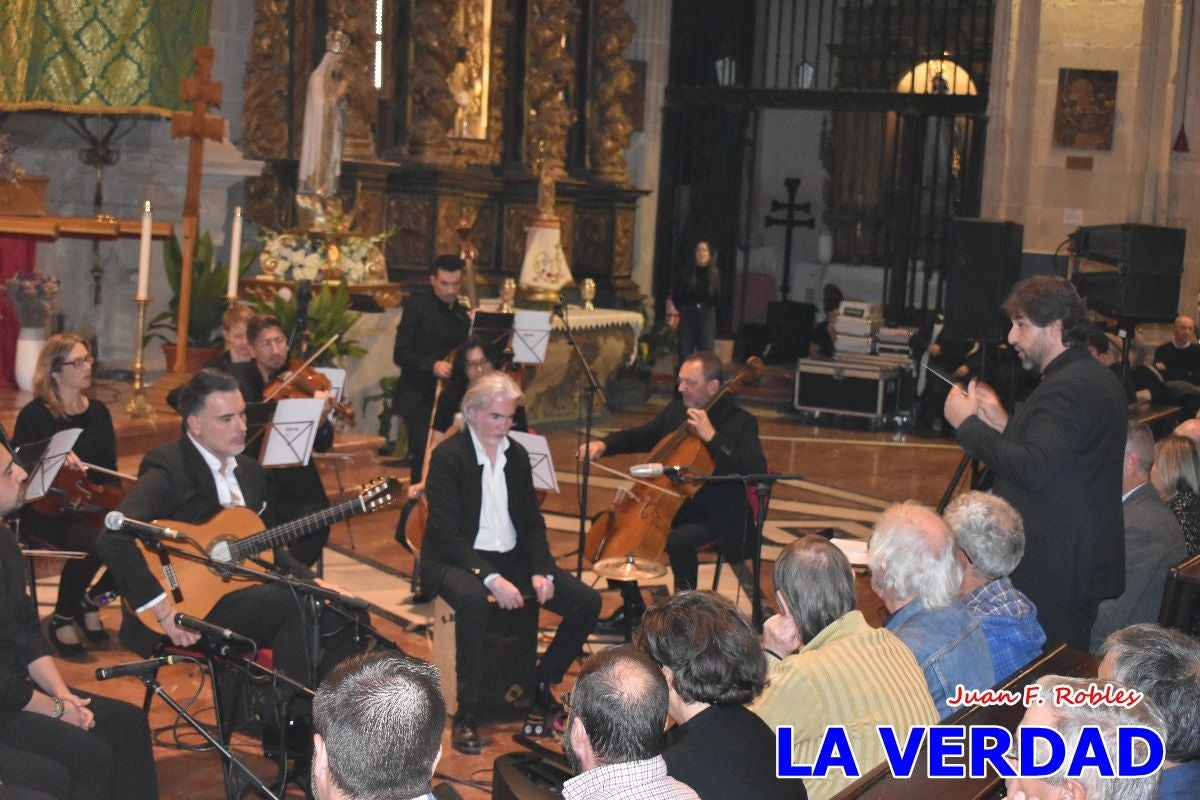 Carlos Piñana, broche de oro al Festival de Flamenco de Caravaca