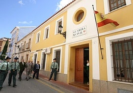 Imagen de archivo del cuartel de la Guardia Civil de Alhama.