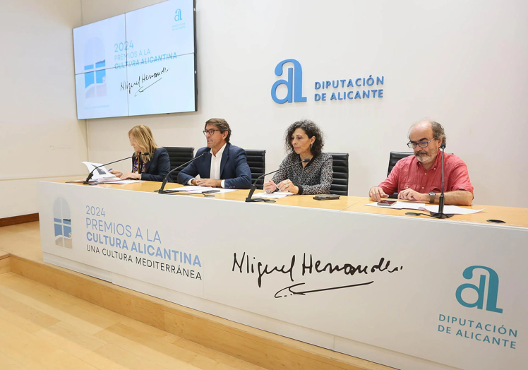 Presentación de los Premios a la Cultura Alicante Miguel Hernández.