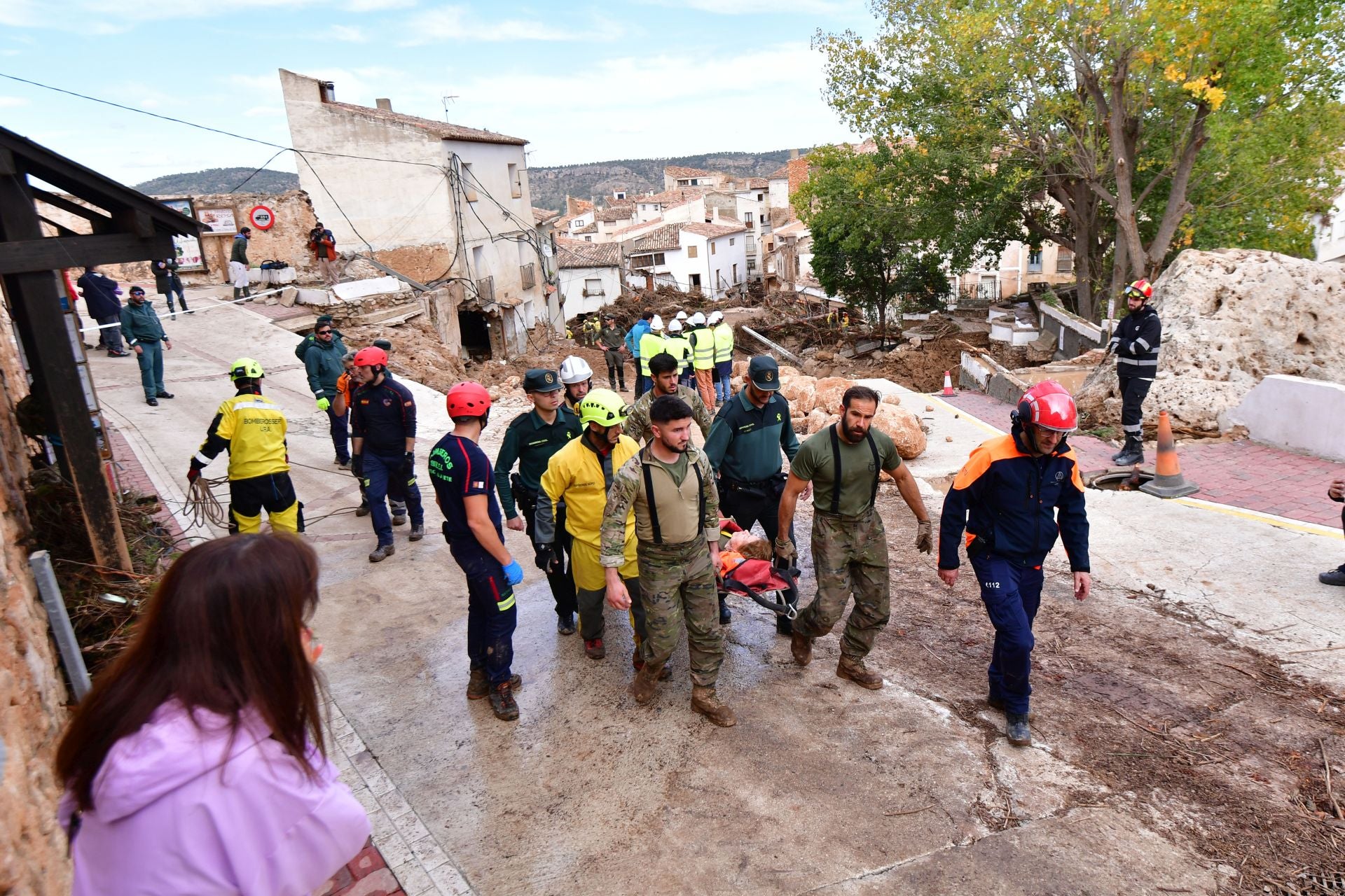 Los estragos por las inundaciones en Letur, en imágenes