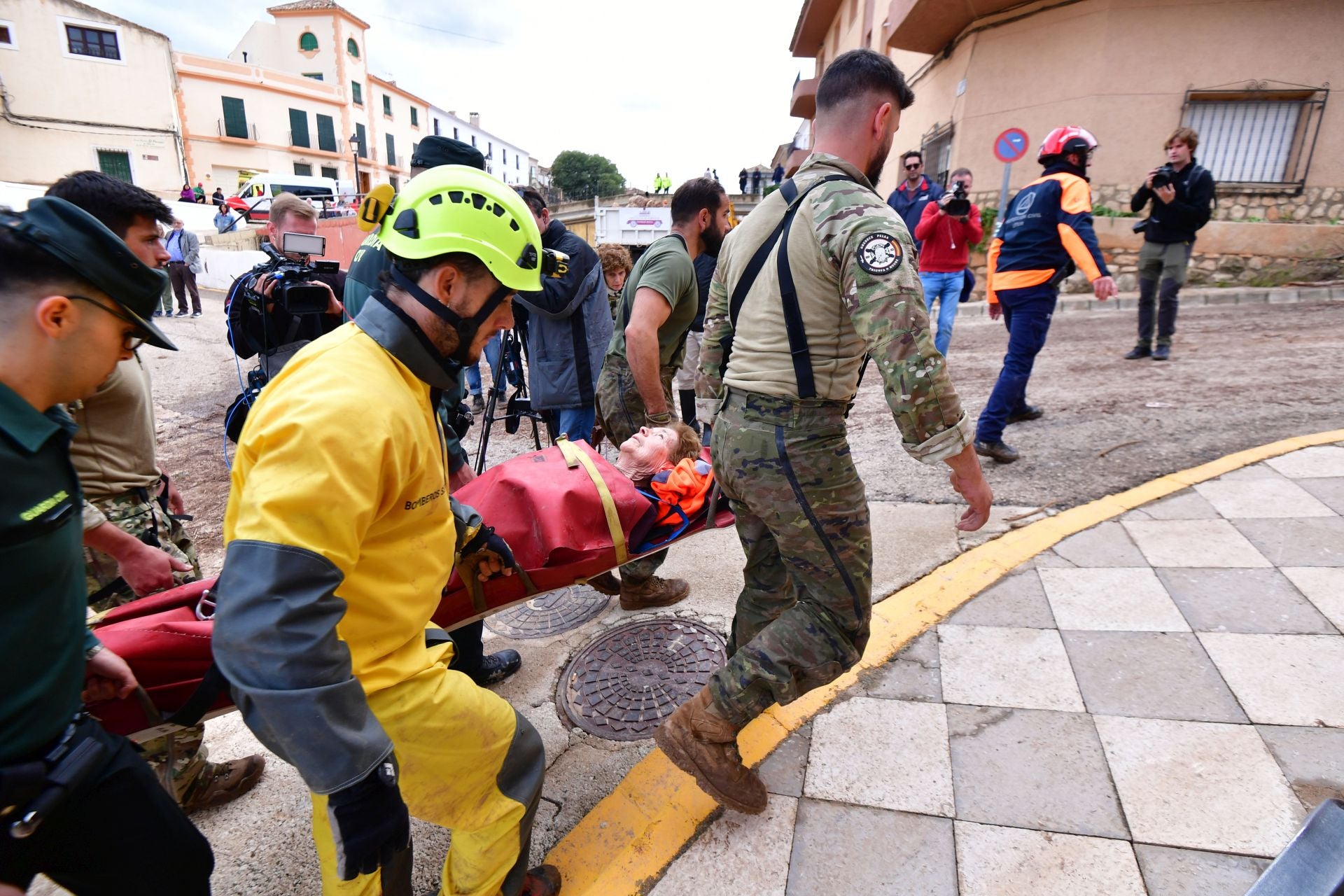 Los estragos por las inundaciones en Letur, en imágenes