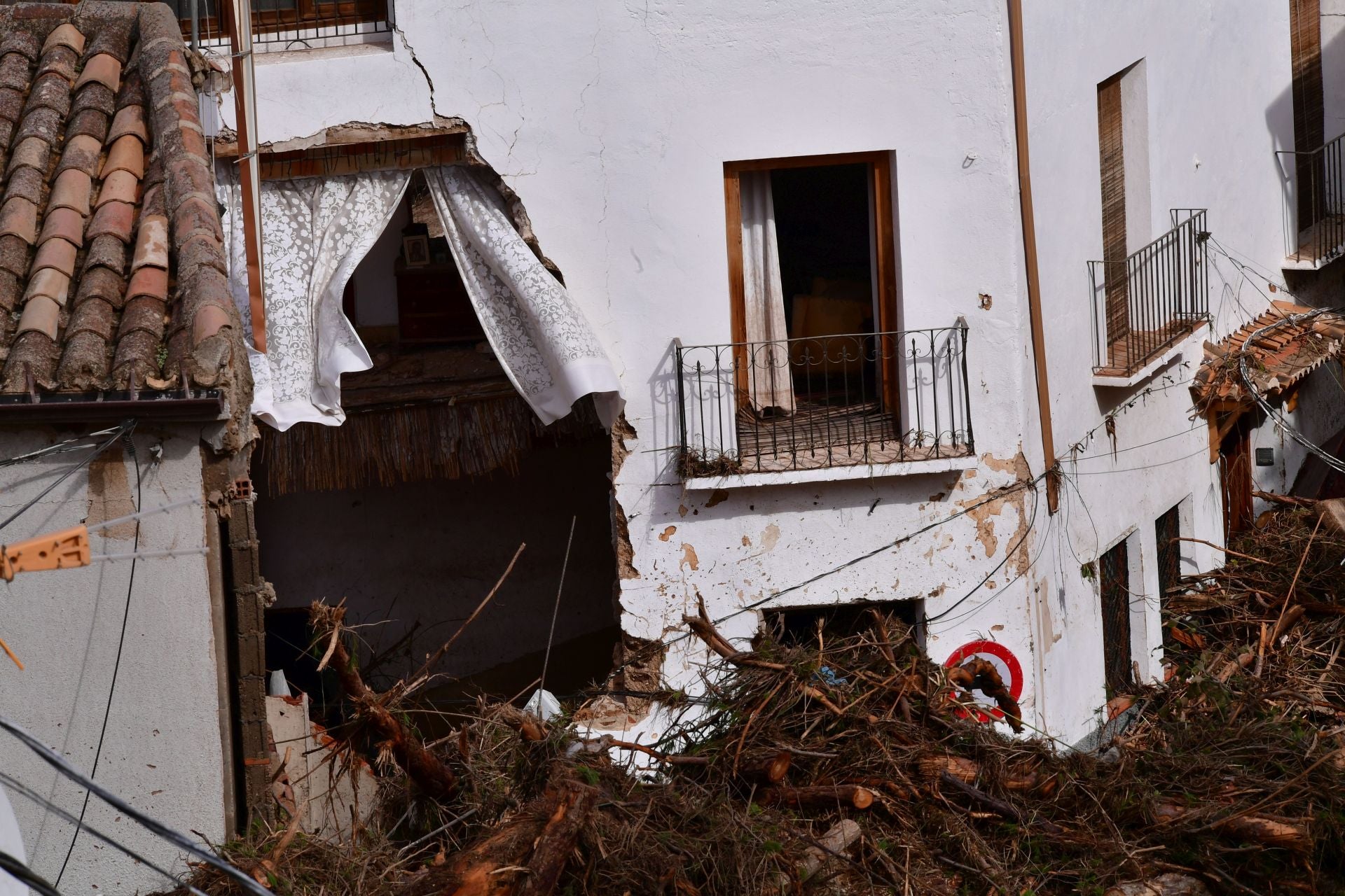 Los estragos por las inundaciones en Letur, en imágenes